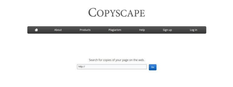 Copyscape - Plagiarism Checker tools