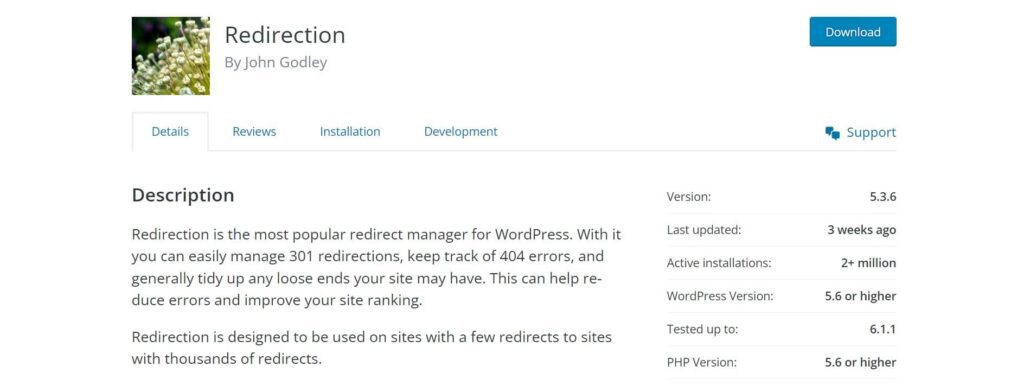 Redirection - Best WordPress SEO Plugin